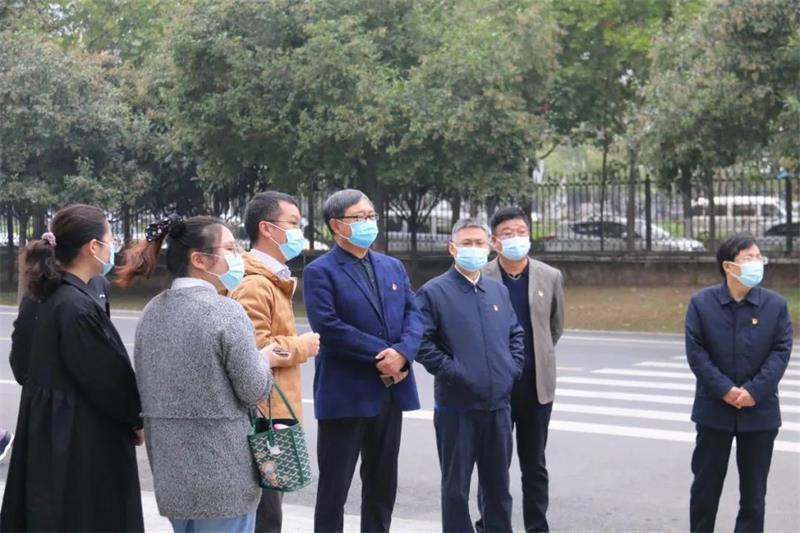 郑州市委党史学习教育第六巡回指导组到郑州美狮贵宾会参观调研